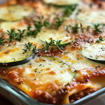 Zucchini Lasagna with Ground Turkey 1