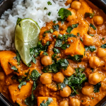 Sweet Potato and Chickpea Curry 1
