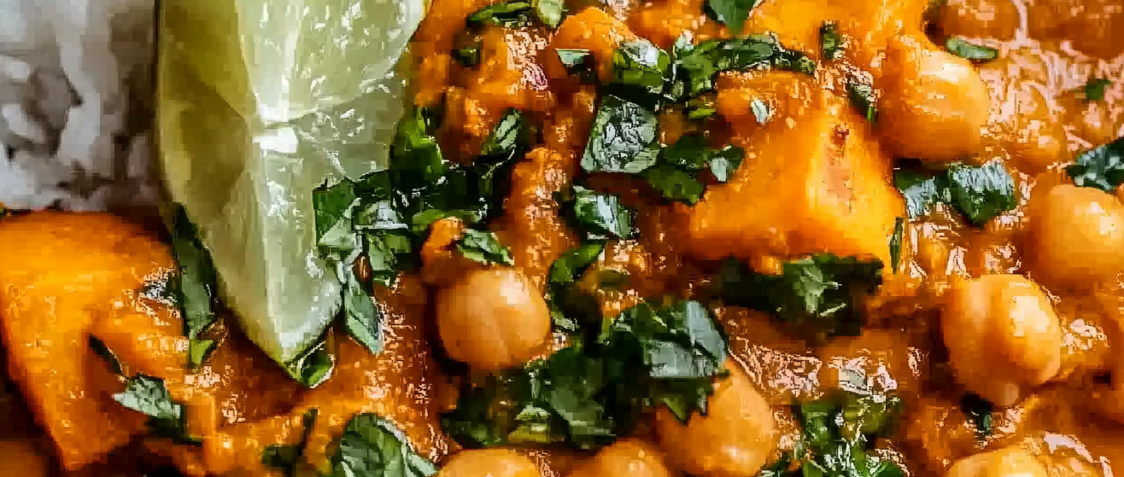 Sweet Potato and Chickpea Curry 1