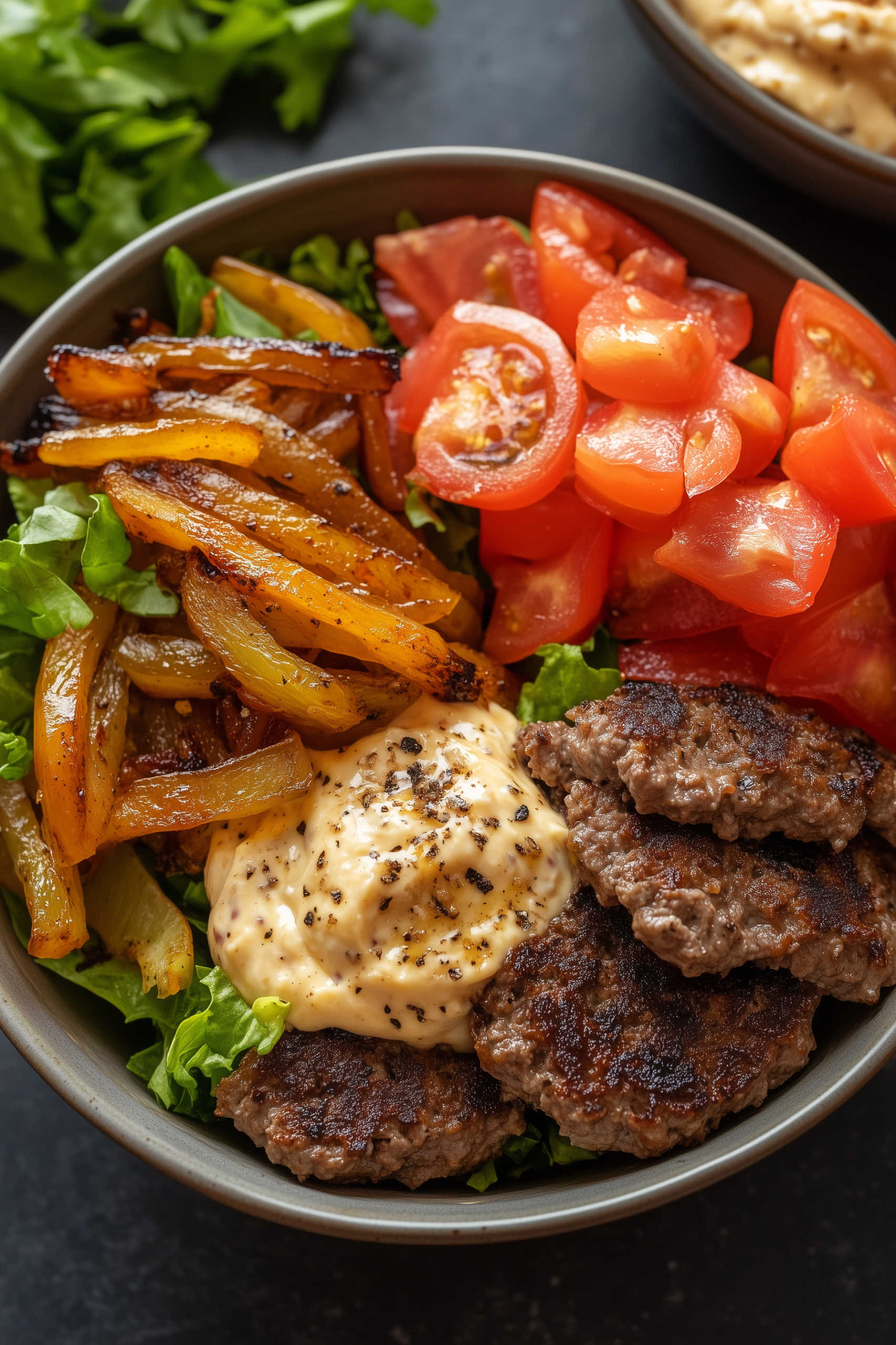 Burger Bowls with Caramelized Onion Aioli 2 scaled Burger Bowls with Caramelized Onion Aioli 2 scaled