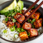 Crispy Gochujang Korean Tofu 1