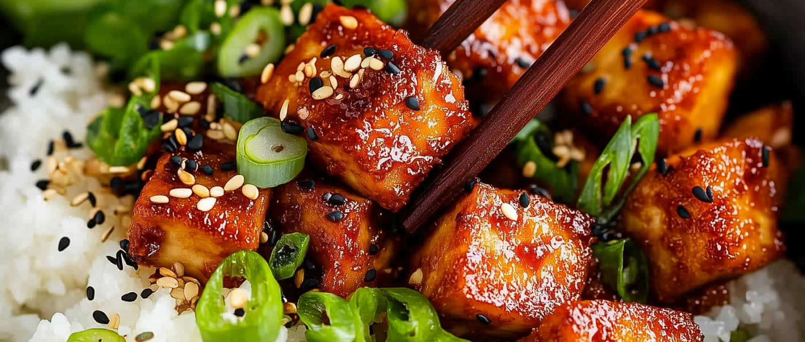 Crispy Gochujang Korean Tofu 1