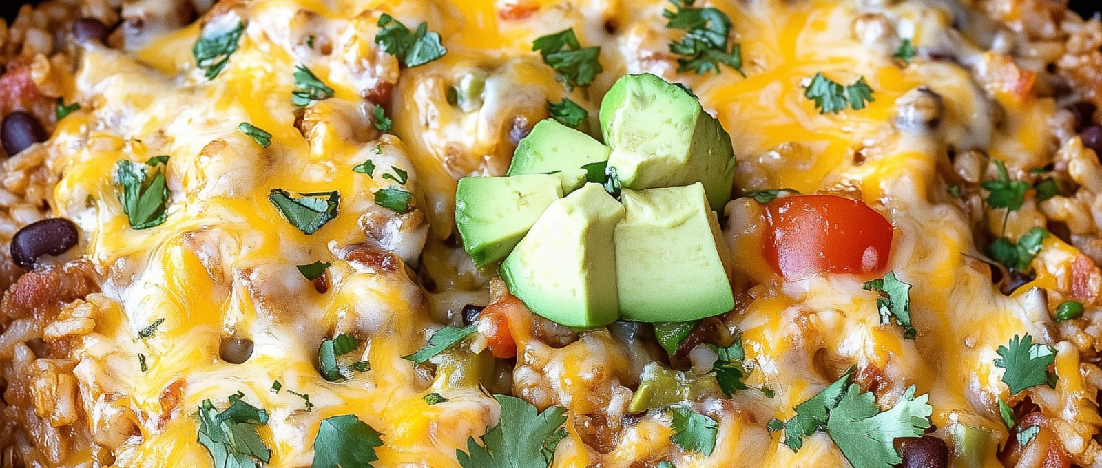 Cheesy Taco Rice Skillet 1