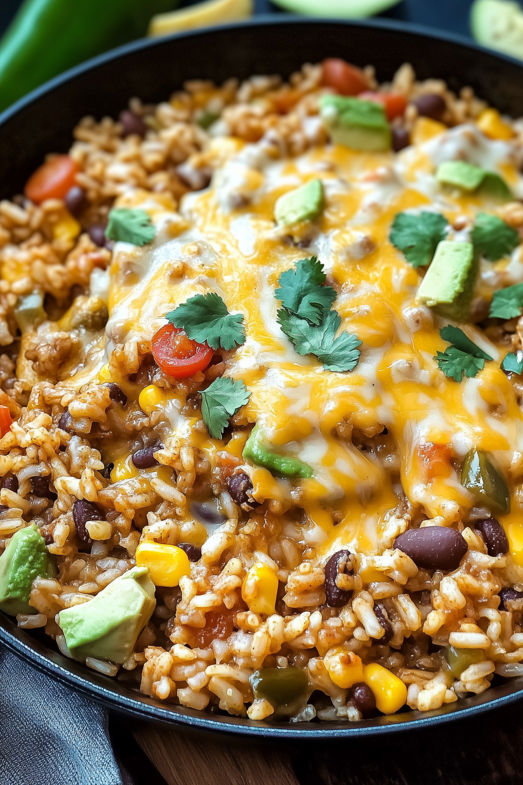 Cheesy Taco Rice Skillet 2 scaled Cheesy Taco Rice Skillet 2 scaled