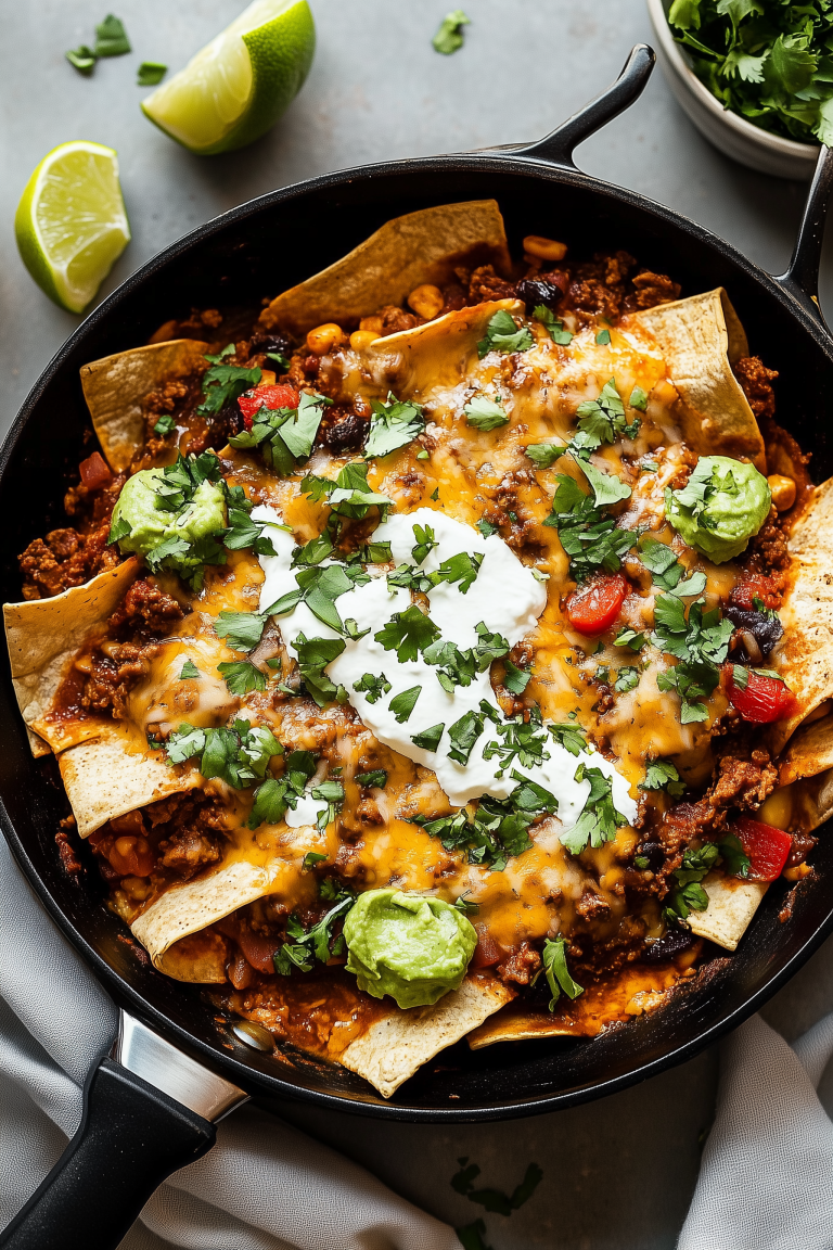 Beef Skillet Enchiladas 1