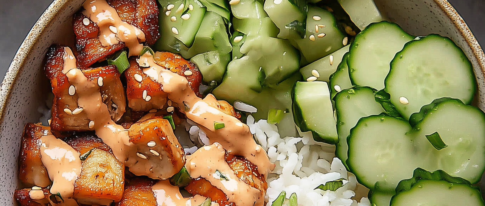 Bang Bang Chicken Bowl 1