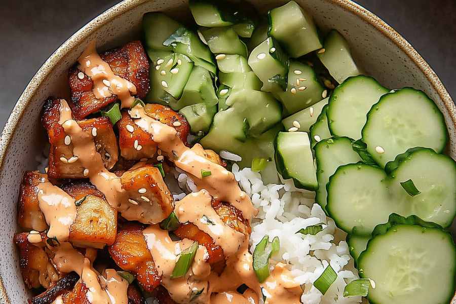 Bang Bang Chicken Bowl 1