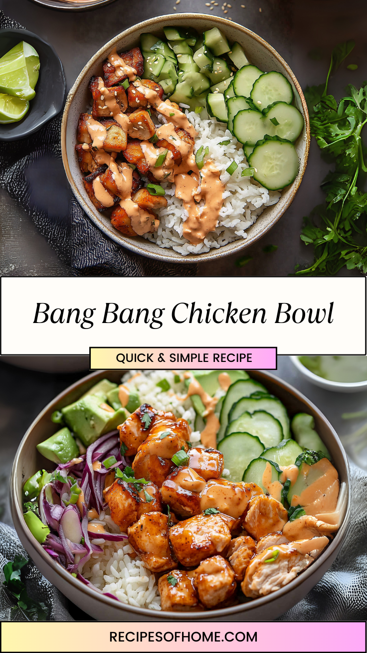 Bang Bang Chicken Bowl 3 Bang Bang Chicken Bowl 3
