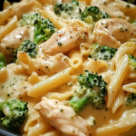 Creamy Broccoli and Chicken Penne 1