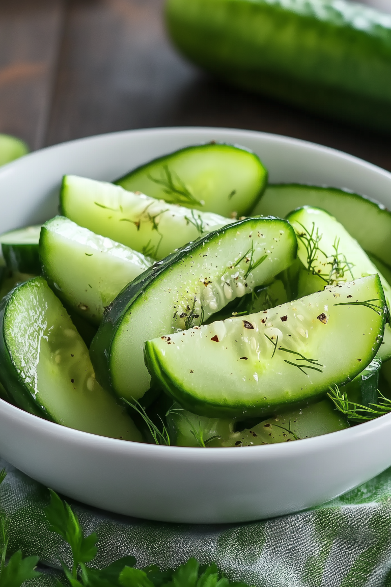 Garlic Dill Cucumbers 1
