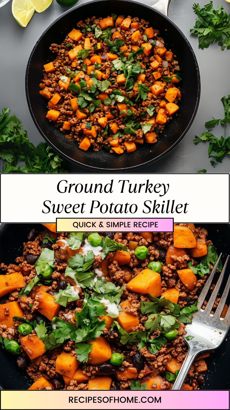 Ground Turkey Sweet Potato Skillet 3