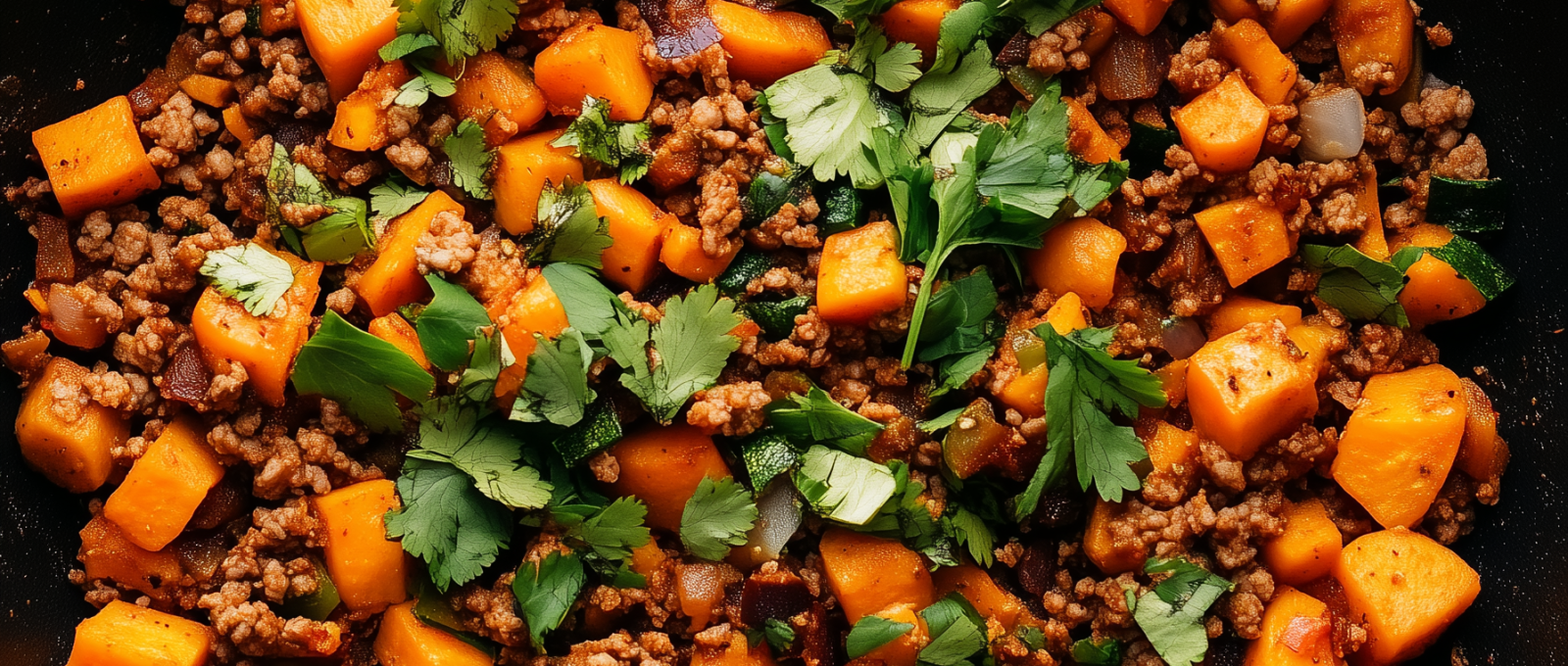 Ground Turkey Sweet Potato Skillet 1