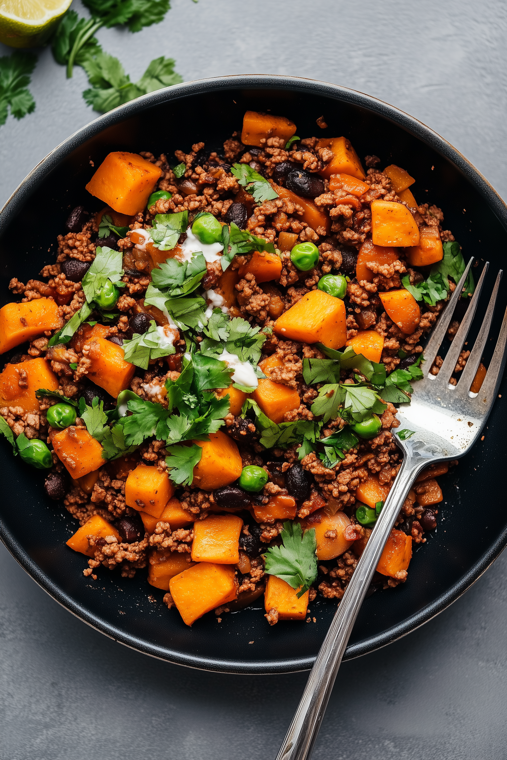 Ground Turkey Sweet Potato Skillet 2 scaled