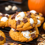 Pumpkin Smores Cookies 1