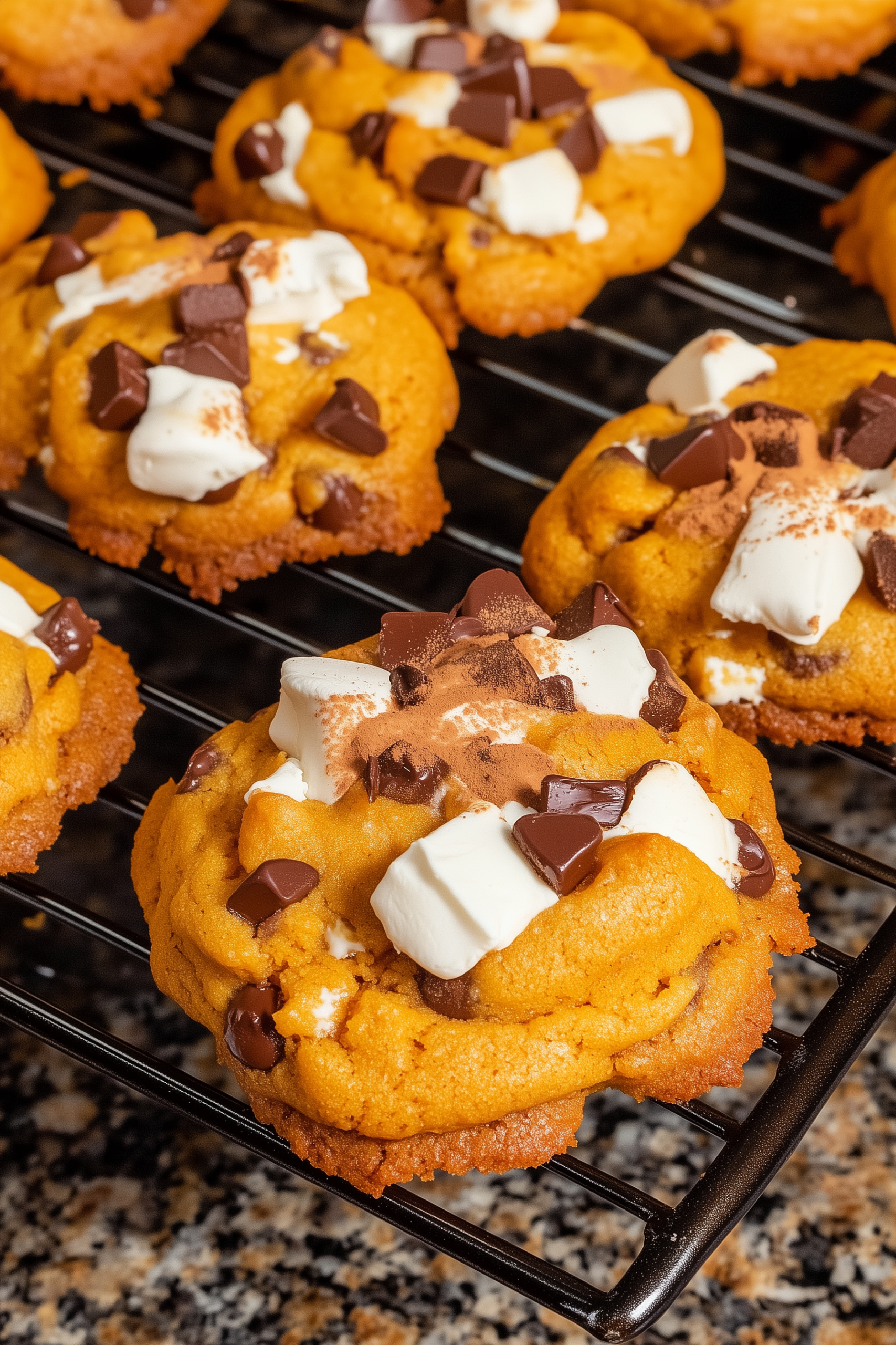 Pumpkin Smores Cookies 2 scaled