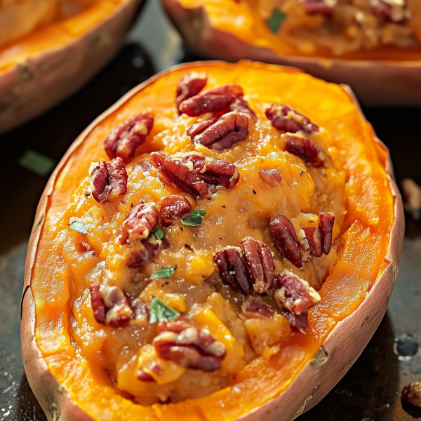 Twice Baked Sweet Potatoes 1