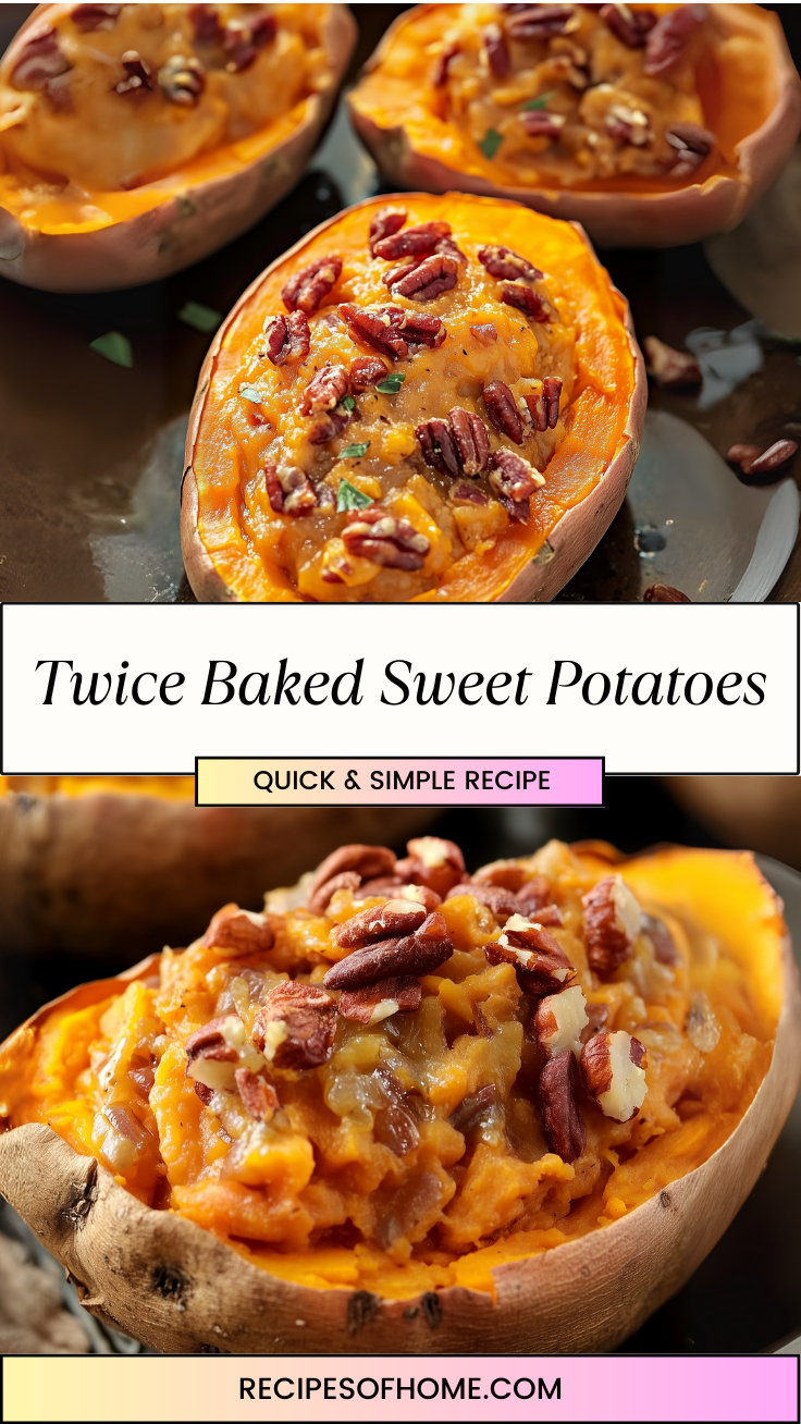 Twice Baked Sweet Potatoes 3 Twice Baked Sweet Potatoes 3