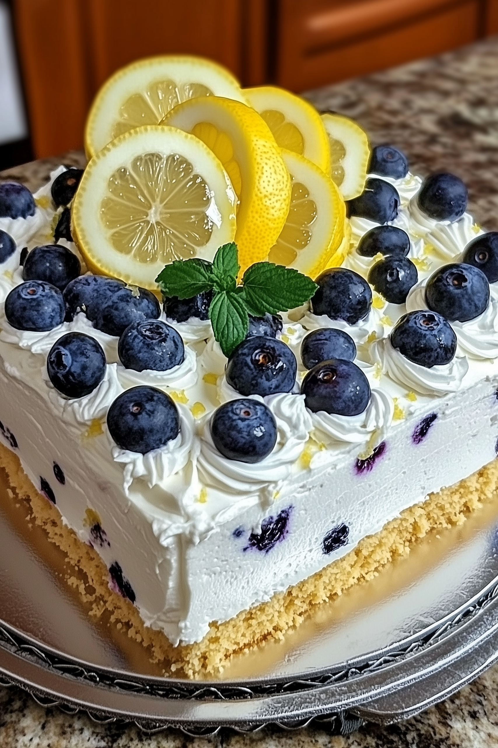 No Bake Lemon Dazzling Blueberry Cream Cake 1 scaled No Bake Lemon Dazzling Blueberry Cream Cake 1 scaled