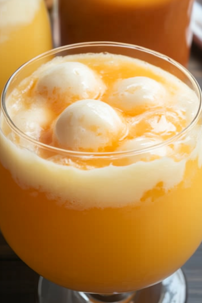 Orange Sherbet Punch 1