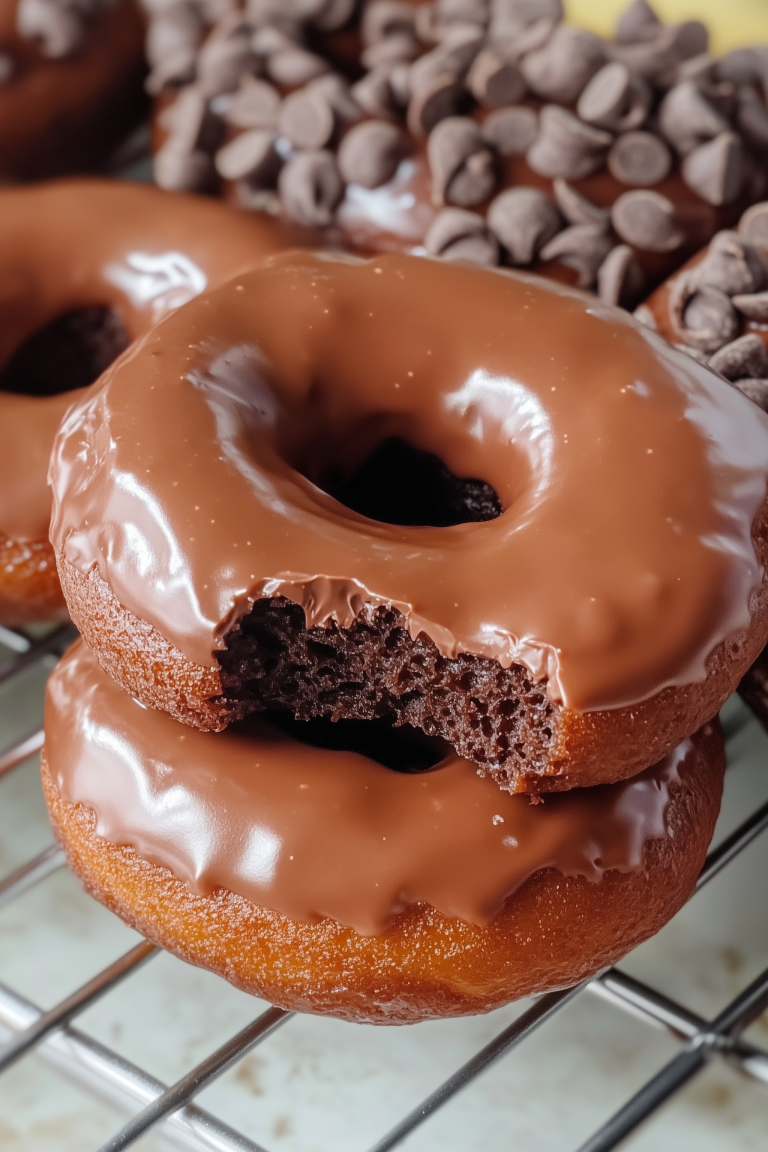 Healthy Chocolate Protein Donuts 1