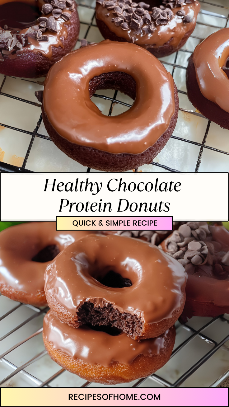 Healthy Chocolate Protein Donuts 3
