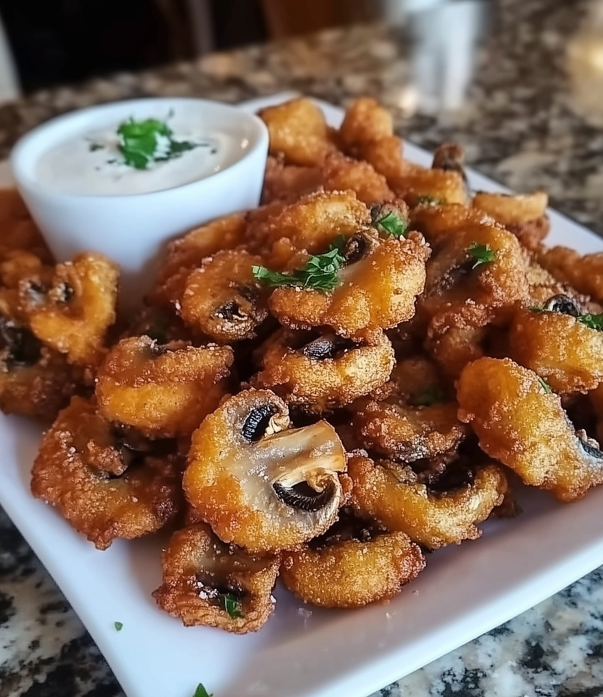 Crispy Fried Mushrooms 2