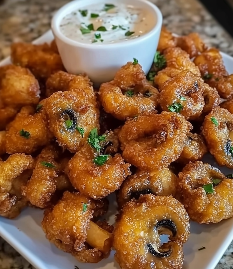 Crispy Fried Mushrooms 1