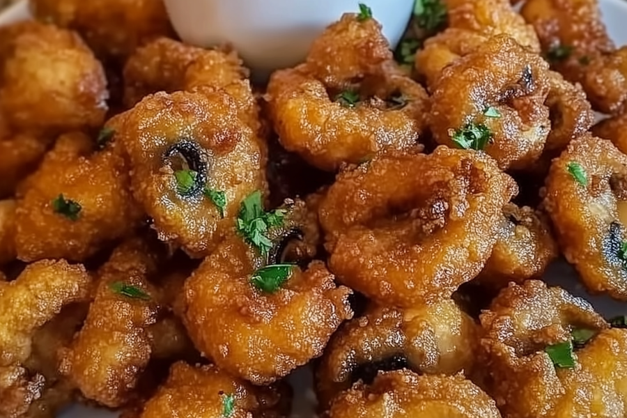 Crispy Fried Mushrooms 1