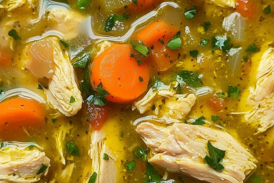 Anti Inflammatory Turmeric Chicken Soup 1
