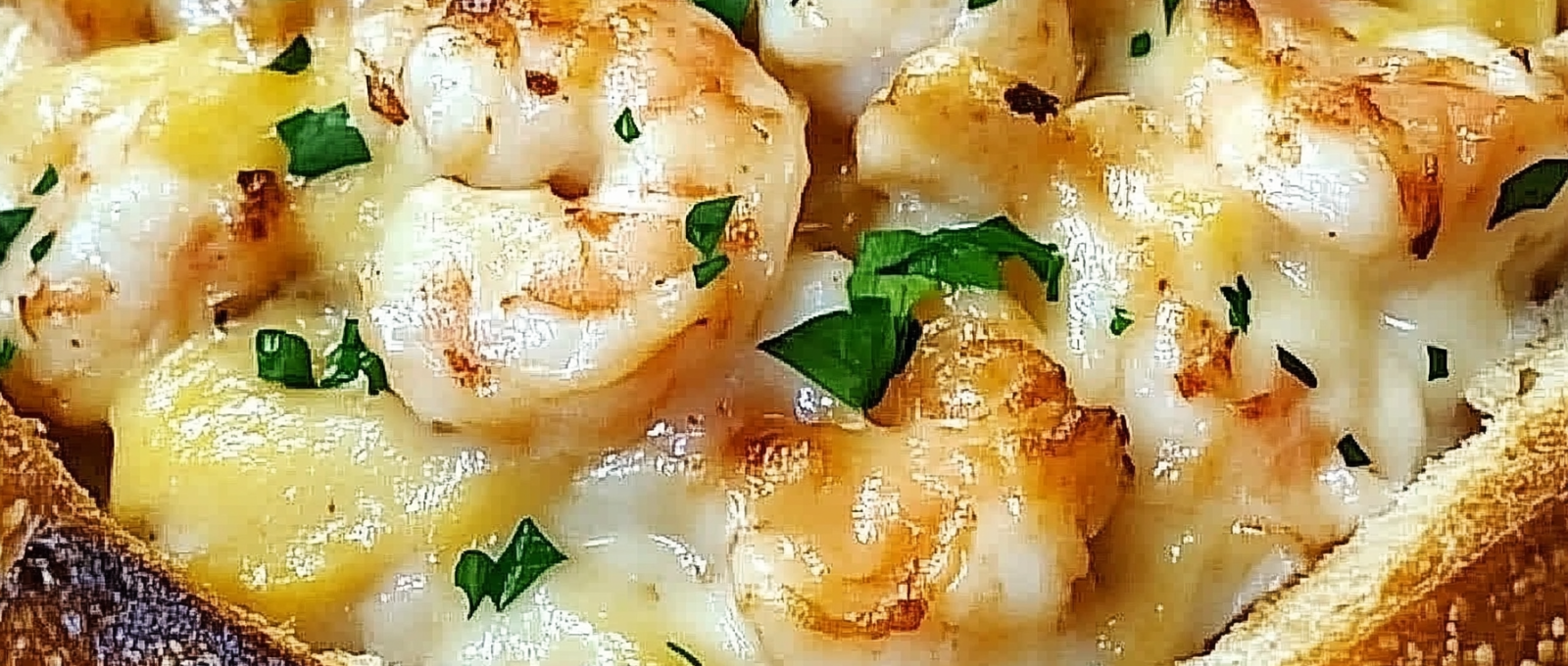 Stuffed Seafood Bread Bowl 1