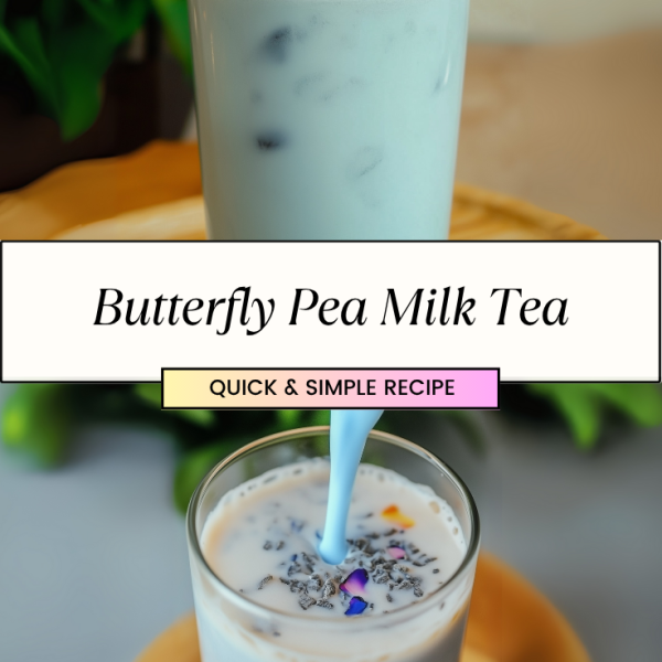 Butterfly Pea Milk Tea 3