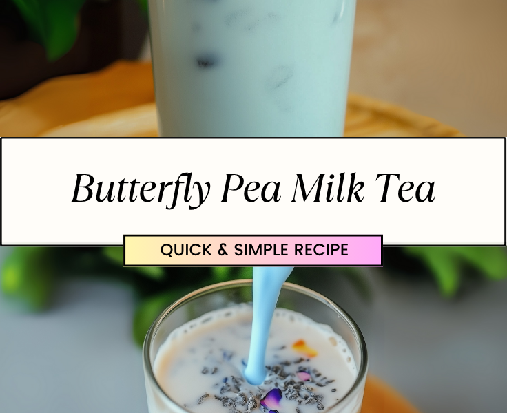 Butterfly Pea Milk Tea 3