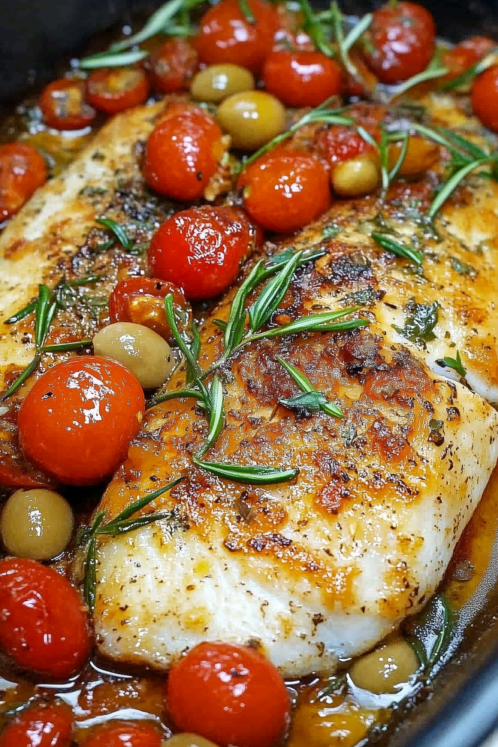 Baked Fish with Cherry Tomatoes and Olives 1 scaled Baked Fish with Cherry Tomatoes and Olives 1 scaled