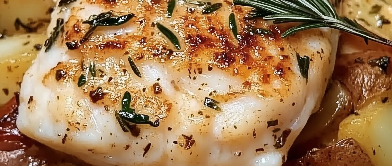 Cod and Potatoes in Rosemary Cream Sauce 1
