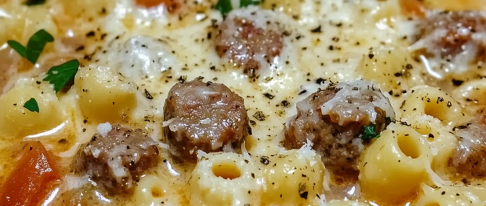 Creamy Parmesan Italian Sausage Ditalini Soup 1