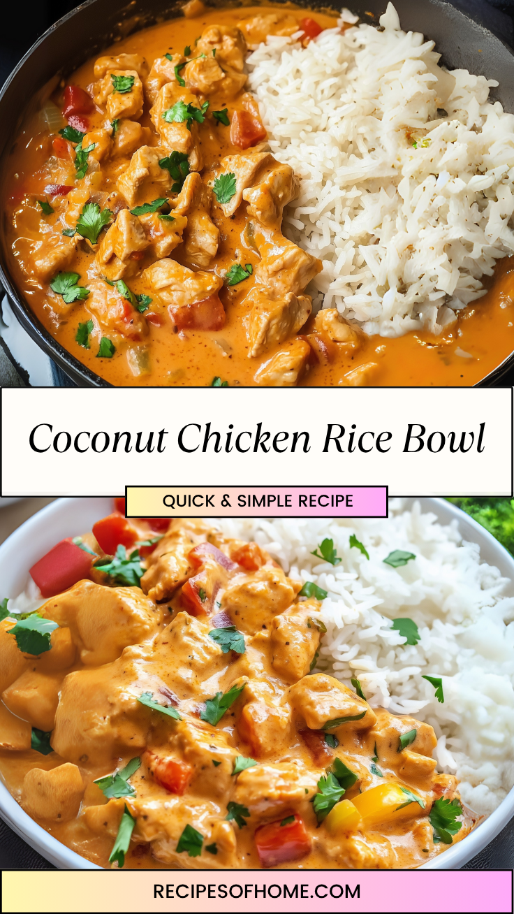Coconut Chicken Rice Bowl 3 Coconut Chicken Rice Bowl 3