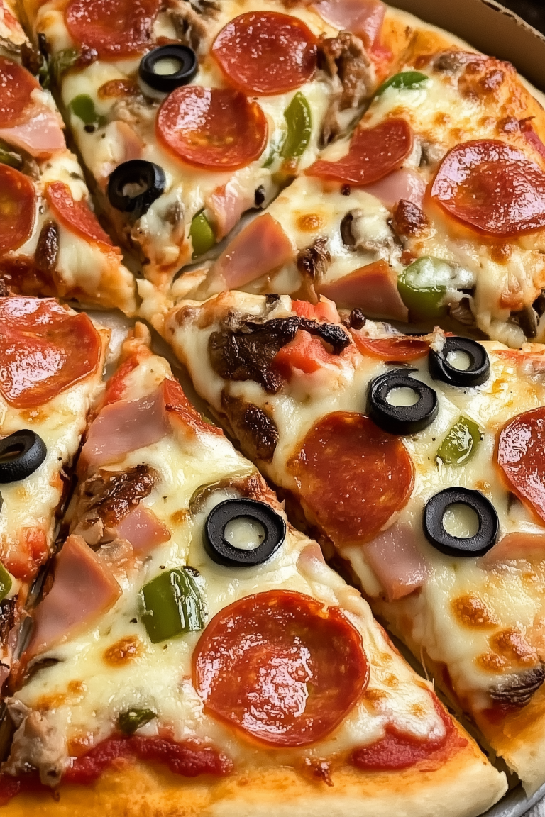 NO YEAST Pizza Dough 1