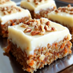 Carrot Cake Bars with Cream Cheese Frosting 1