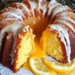 Tunnel of Lemon Bundt Cake 1