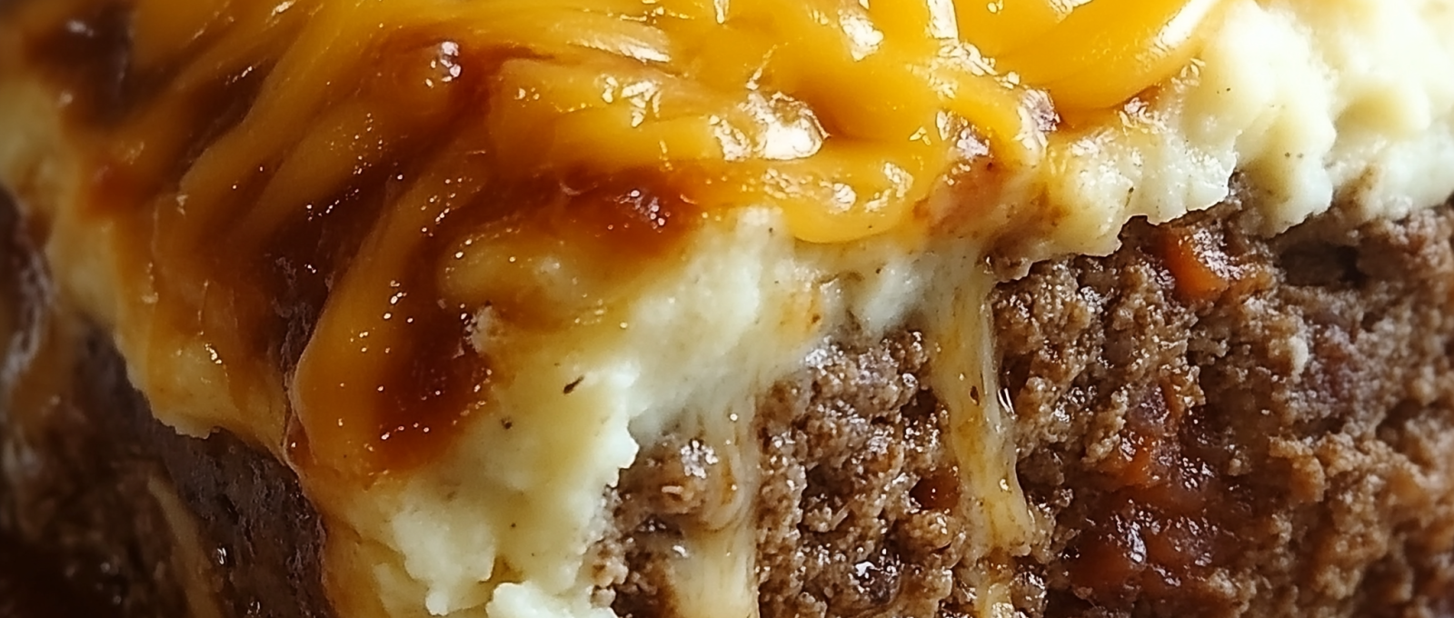 Meatloaf with Mashed Potatoes and Cheese Recipe 1