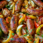 Sausage Peppers and Onions 1