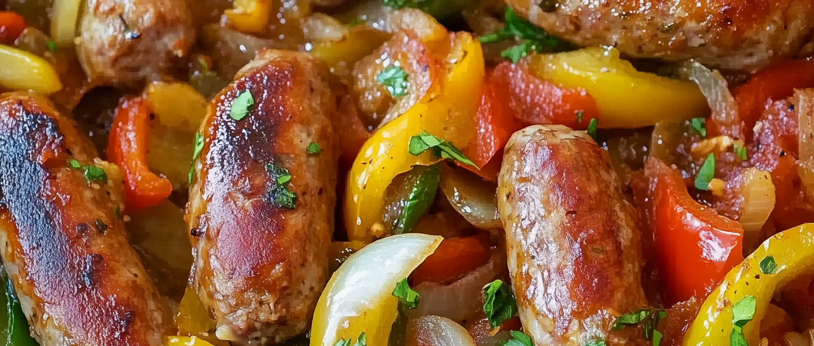 Sausage Peppers and Onions 1