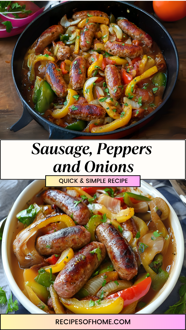 Sausage Peppers and Onions 3 Sausage Peppers and Onions 3