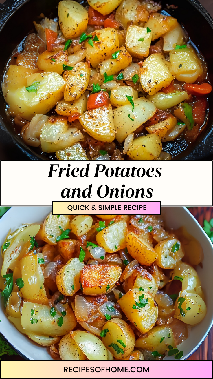 Fried Potatoes and Onions 3 Fried Potatoes and Onions 3