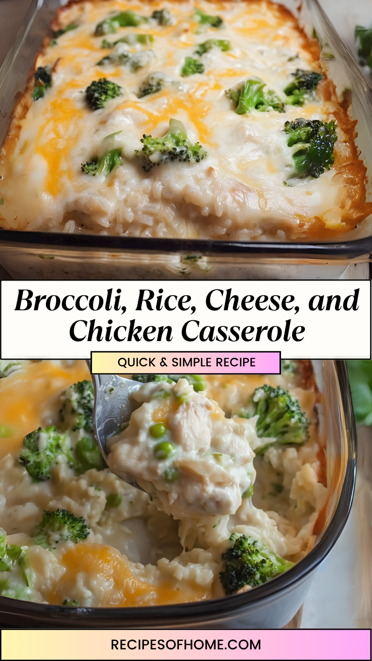 Broccoli Rice Cheese and Chicken Casserole 3 Broccoli Rice Cheese and Chicken Casserole 3