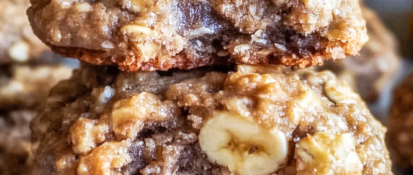 Banana Oatmeal Cookies 1