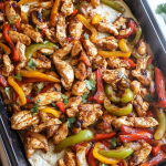 Sheet Pan Chicken Fajitas 1