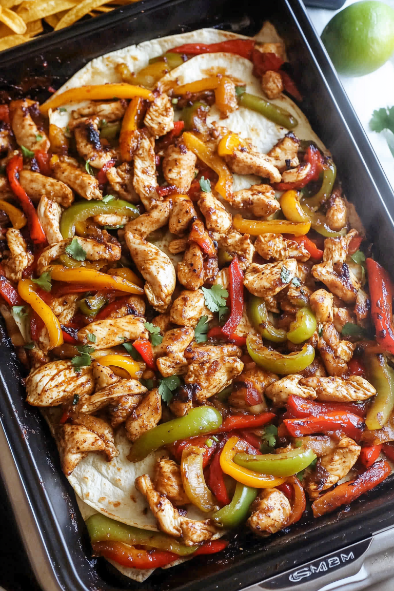 Sheet Pan Chicken Fajitas 1