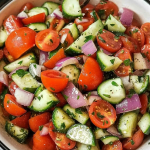 Cucumber Tomato Salad 1