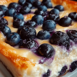 Blueberry Cottage Cheese Breakfast Bake 1